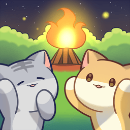 猫咪森林露营地的故事无限金币版